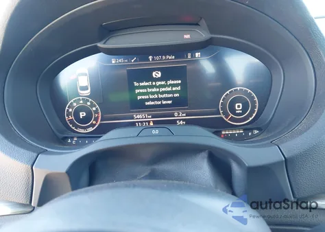 2018 Audi A3 2.0T Premium/2.0T Tech Premium from USA, damaged, VIN WAUJ8GFF2J1022799